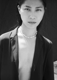 Linked Teardrop Necklace