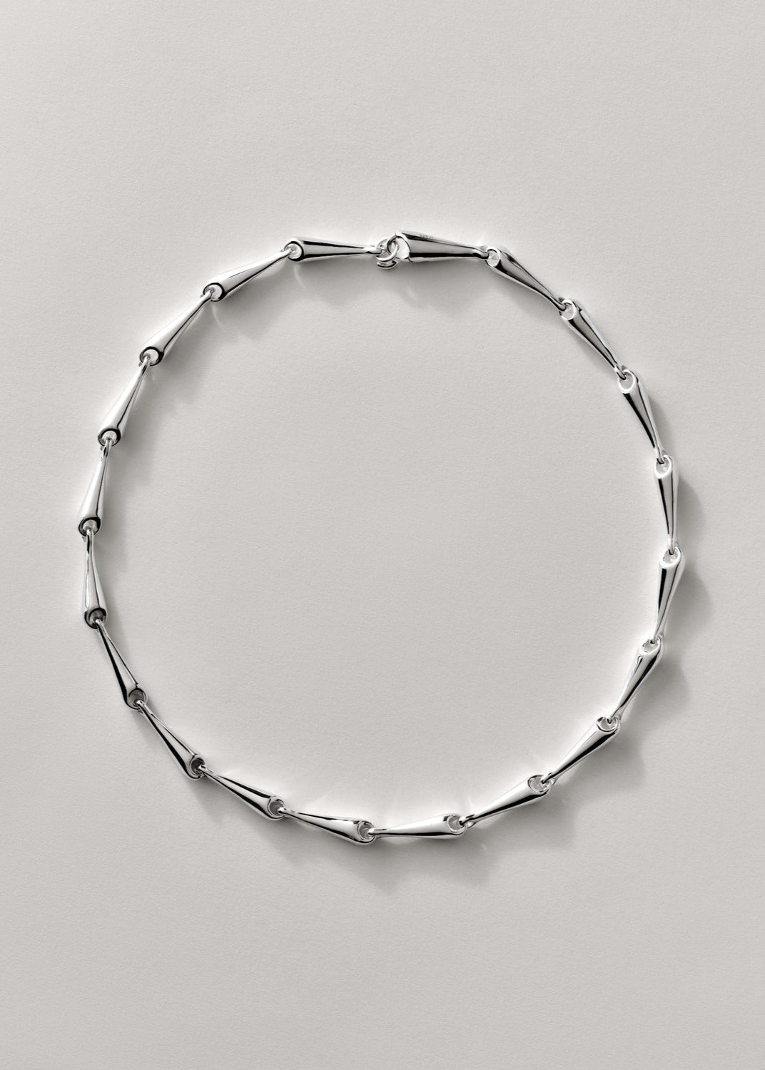 Linked Teardrop Necklace