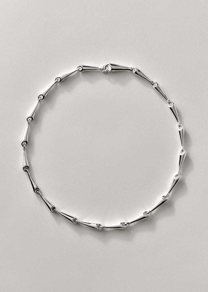 Linked Teardrop Necklace