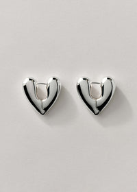 Large Heart Hoops