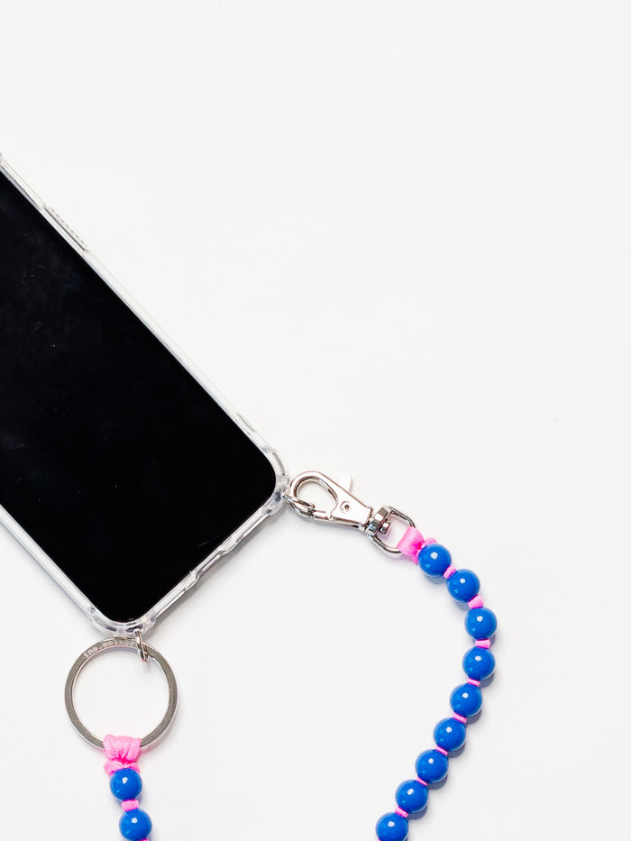 Ina Seifart Phone Neckace Darkblue-Pink