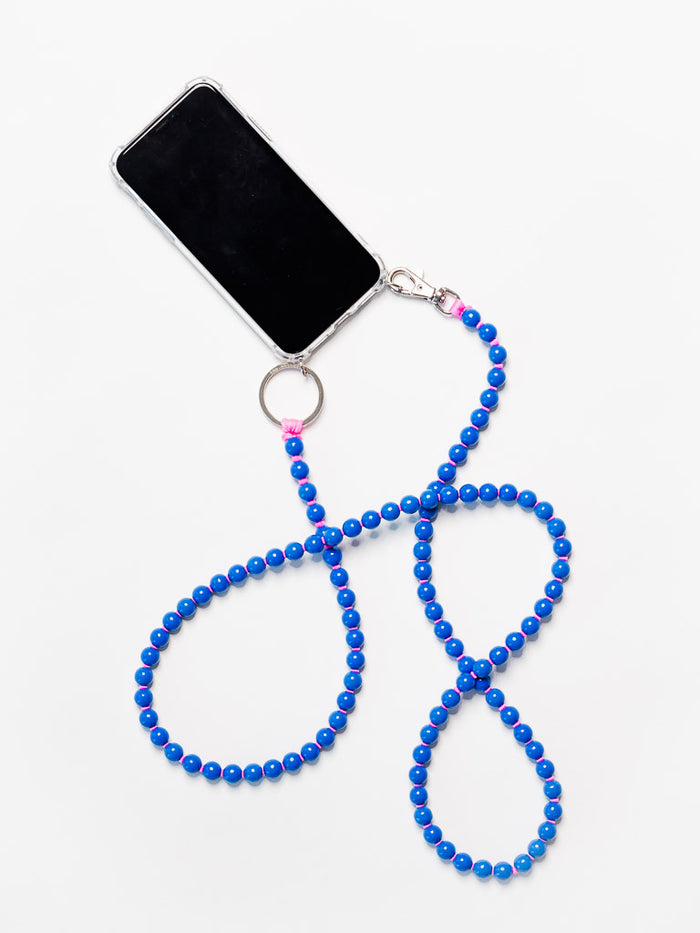 Ina Seifart Phone Neckace Darkblue-Pink