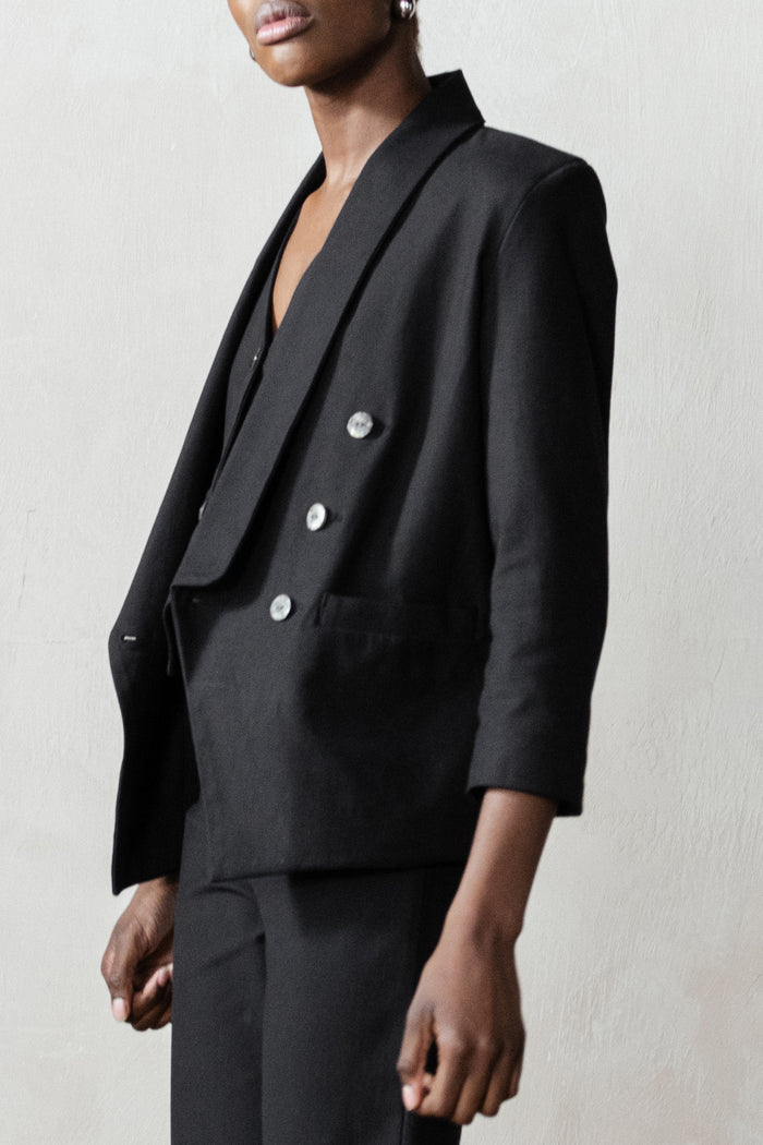 Maximo Blazer in Noir
