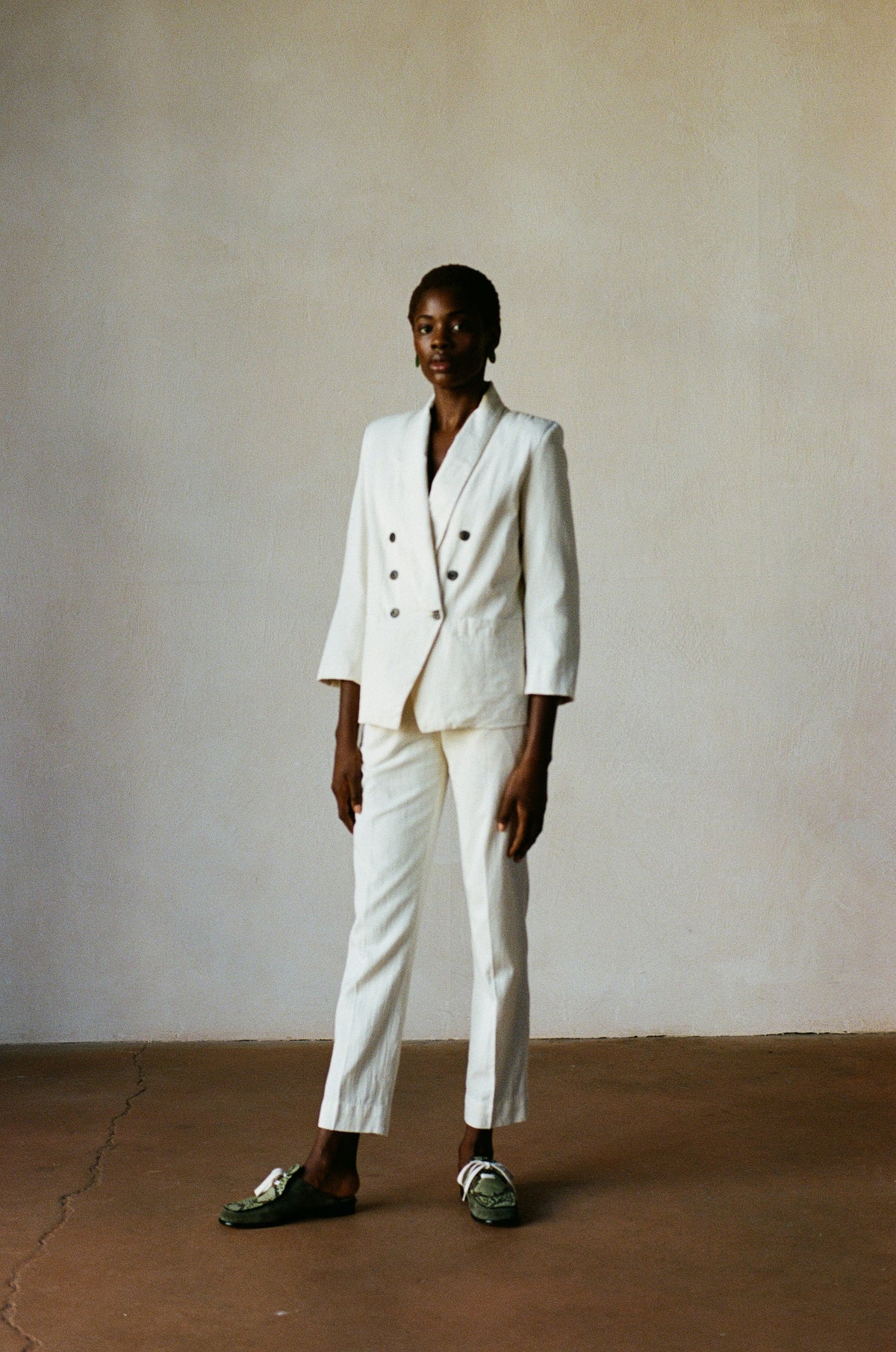 Maximo Blazer in Bone
