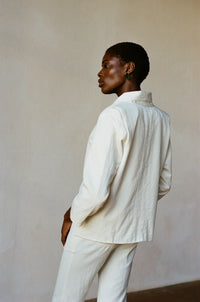 Maximo Blazer in Bone