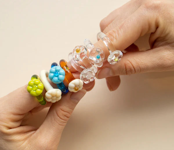 Daisy Ring Blue