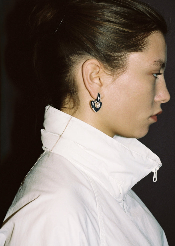 Heart Drop Earrings