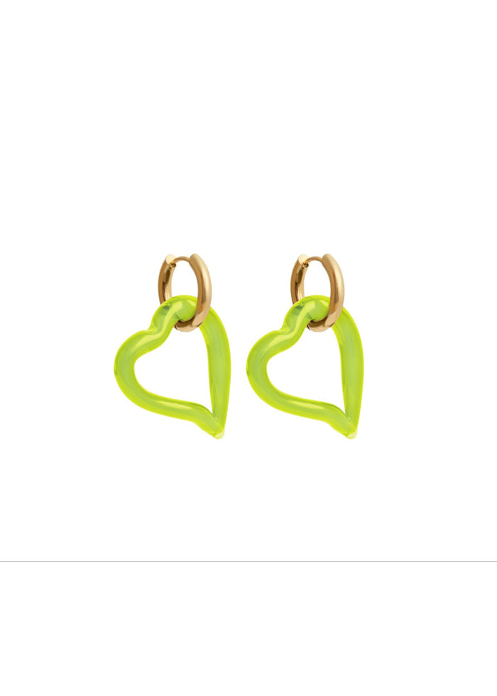 Heart of Glass Earrings