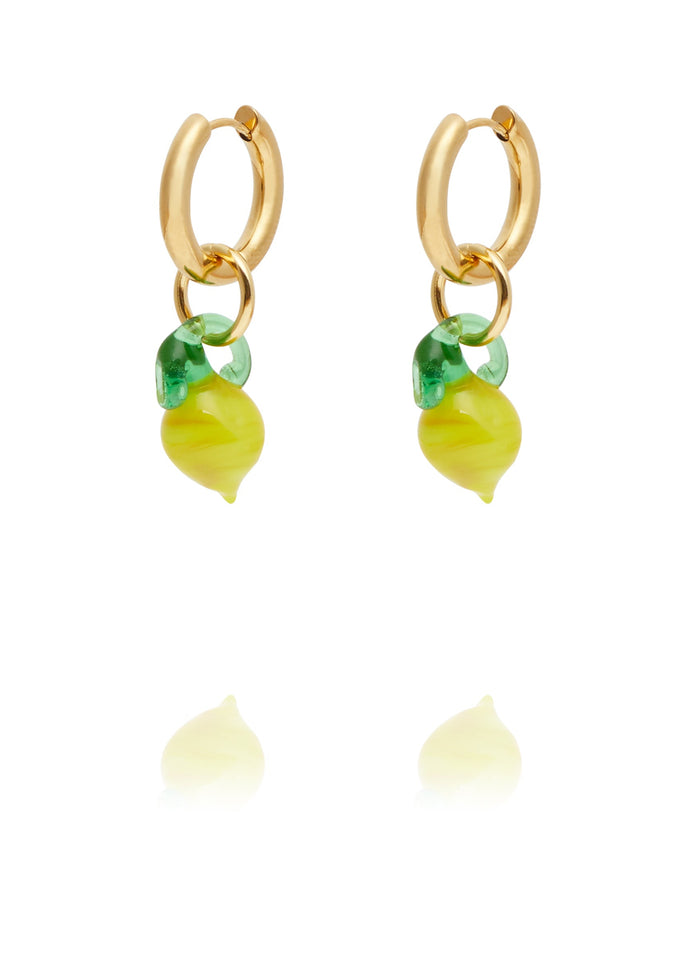 Mini Lemon Earrings