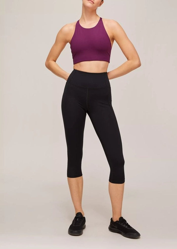 High Rise Capri Leggings