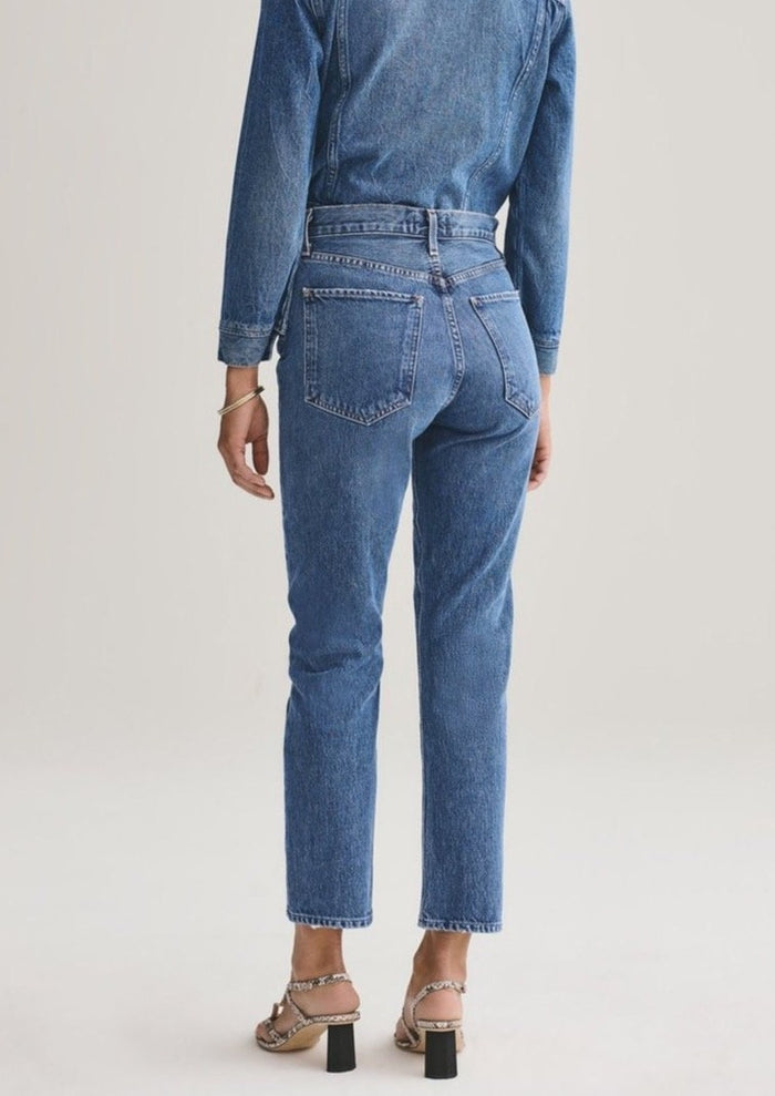 Riley Straight Crop Jeans