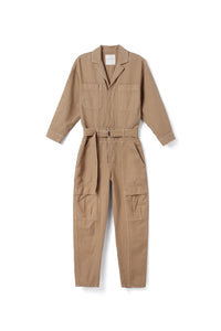 Willa Jumpsuit in Brown Sugar