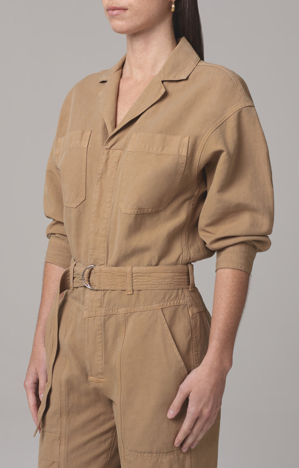 Willa Jumpsuit in Brown Sugar