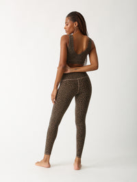 Sunset Leggings in Leopard Print