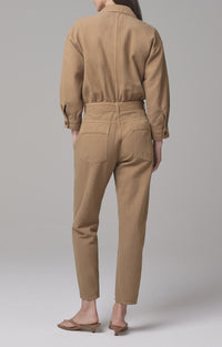 Willa Jumpsuit in Brown Sugar