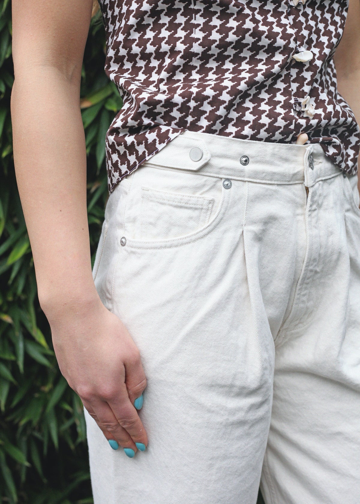 Baggy Jeans with Tabs