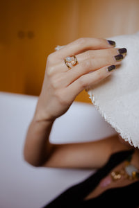 Louise Double Stone Ring