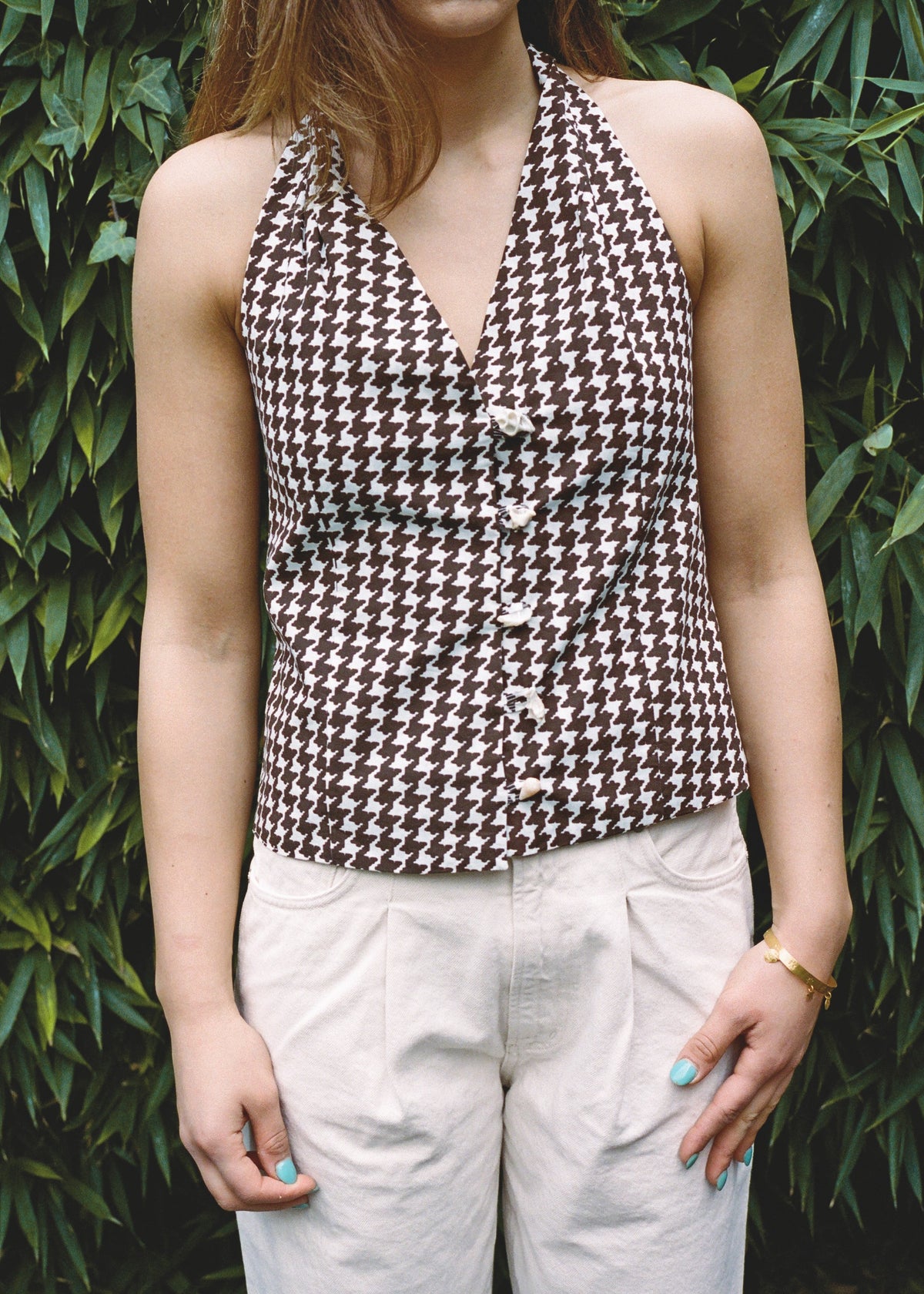 Aspino Halter Neck Top