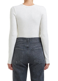 Maya Scoop Neck Rib Tee