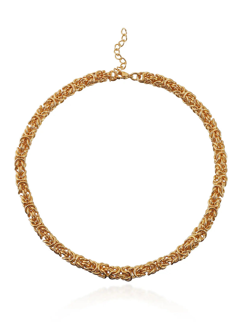 Gold Cinque Necklace