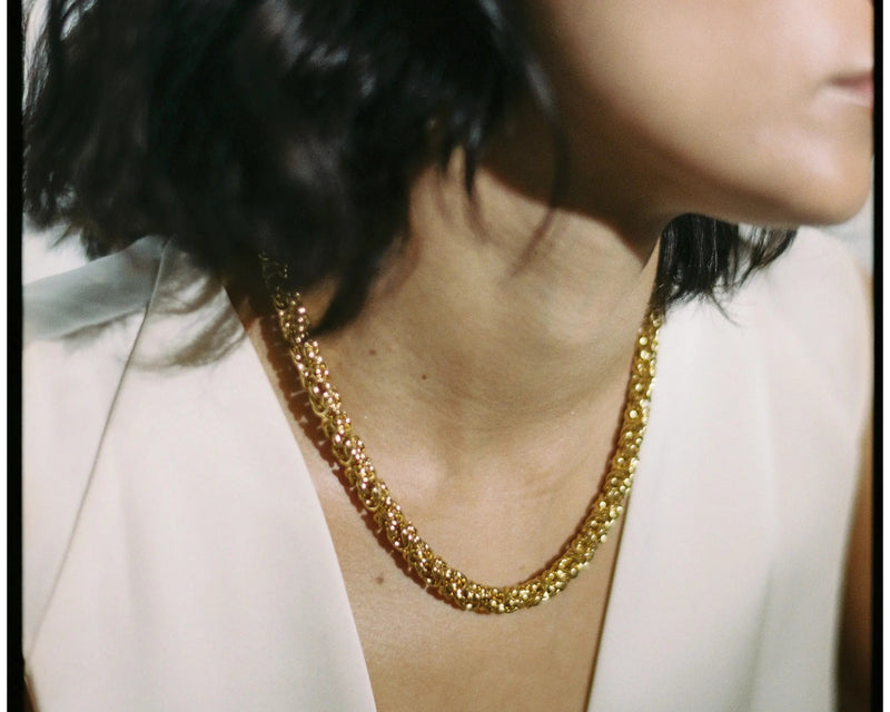 Gold Cinque Necklace