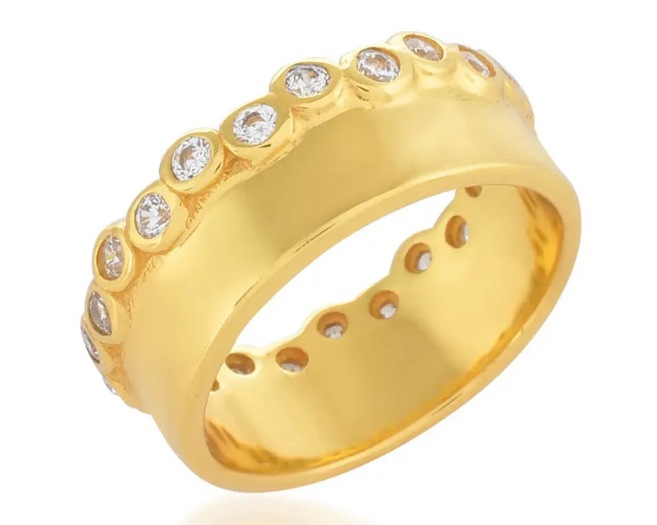 Gold Clarence Ring