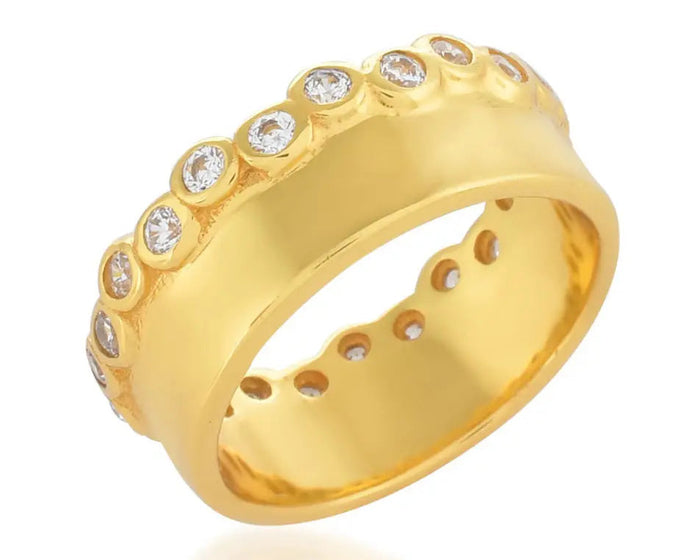 Gold Clarence Ring