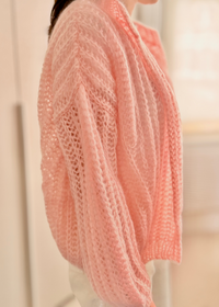 Delicate Brioche Cardigan