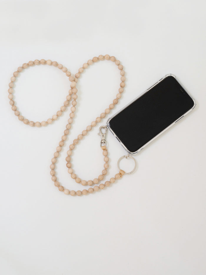 Ina Seifart Phone Necklace Beige