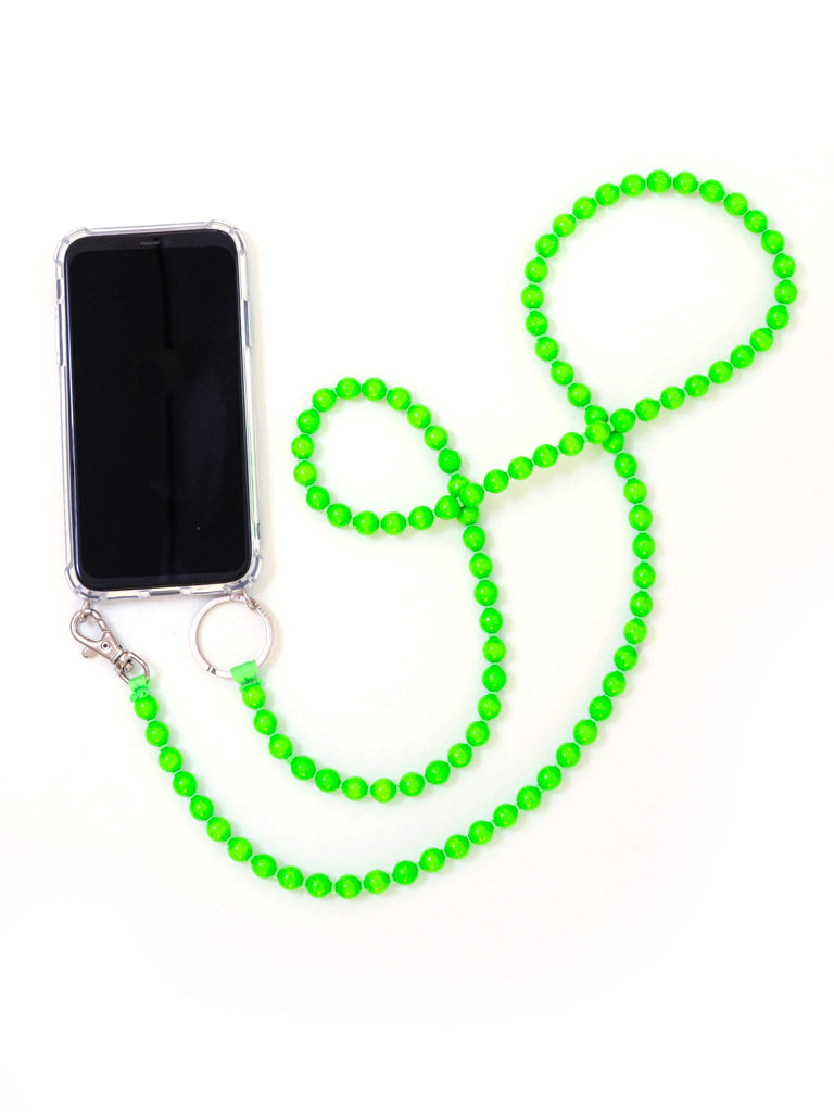 Ina Seifart Phone Necklace Neon Green
