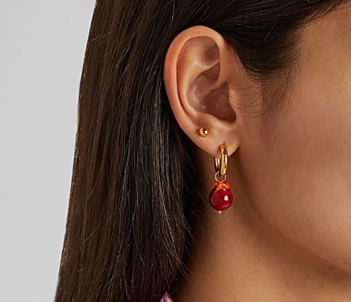 Mini Pomegranate Earrings