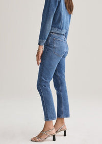 Riley Straight Crop Jeans