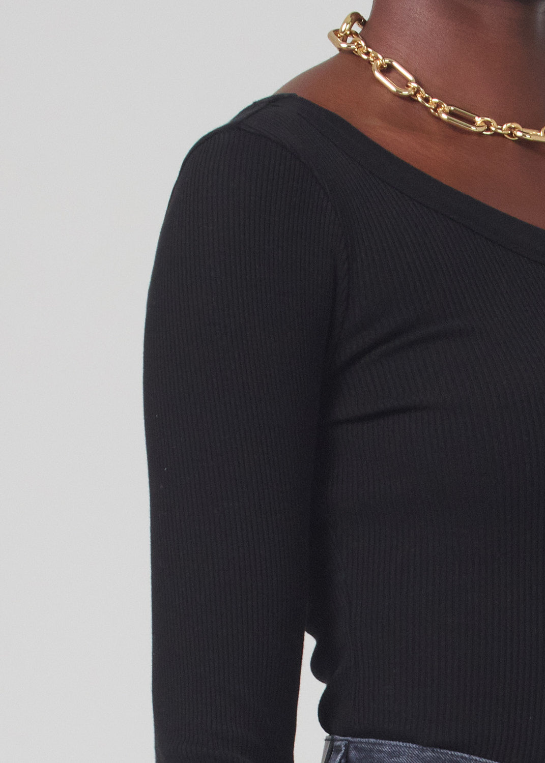 Wren Ribbed Off Shoulder Top SustStyle