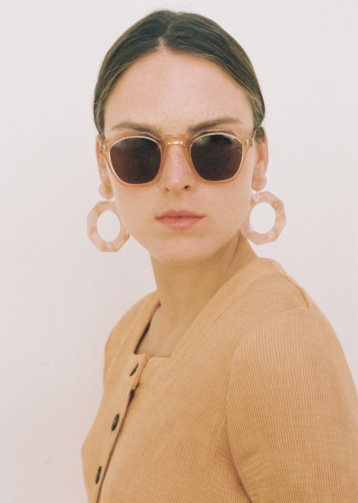 Dune Peach Sunglasses