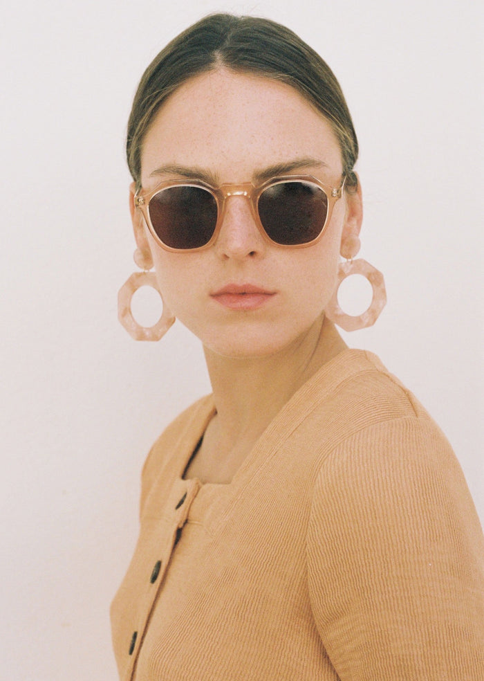 Dune Peach Sunglasses