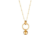 Layla Solid Ball Necklace